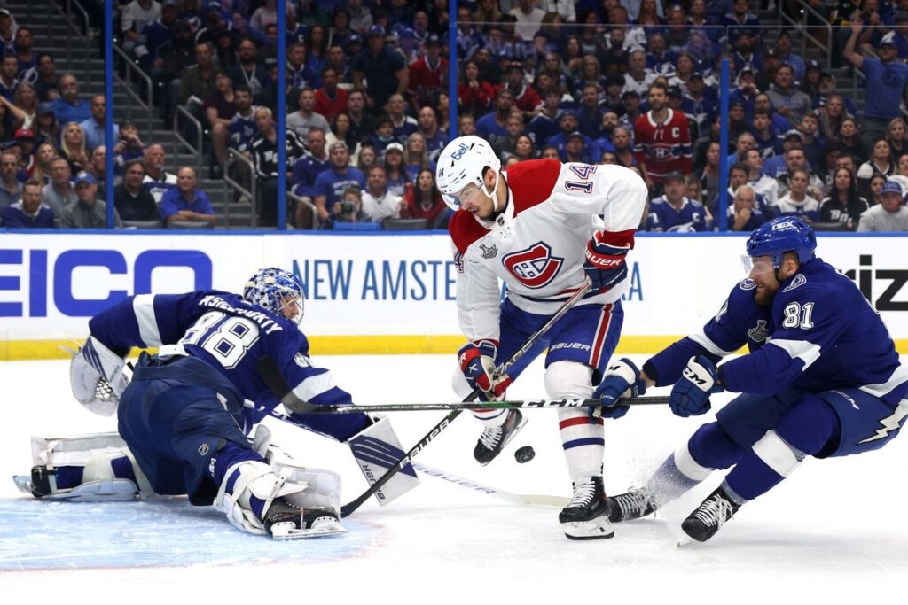 Jogo De MONTREAL, De CANADÁ, Canadense E Americano De NHL, Estádio