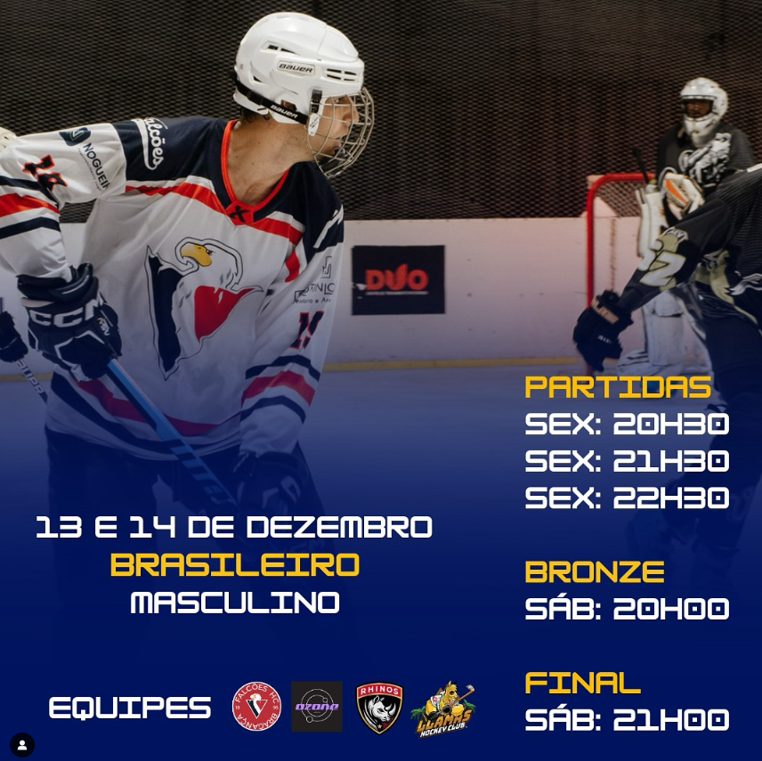 O Campeonato Brasileiro Masculino de Hockey no Gelo