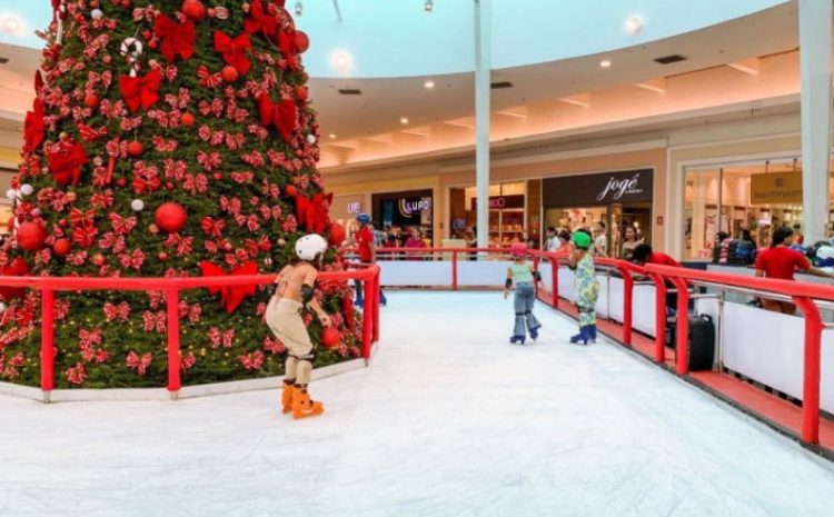 A PATINAÇÃO NO GELO NA ÉPOCA DO NATAL