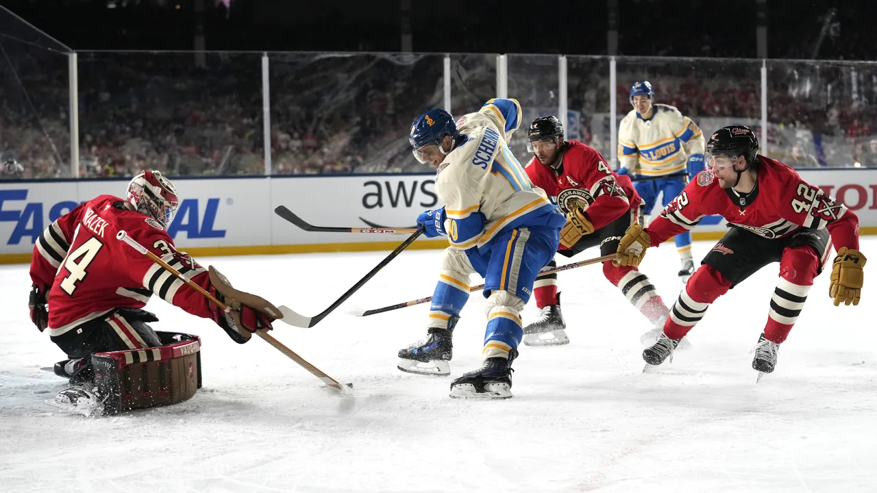 Estádio Lotado para o Winter Classic 2025 – Fonte: NHL (2025)