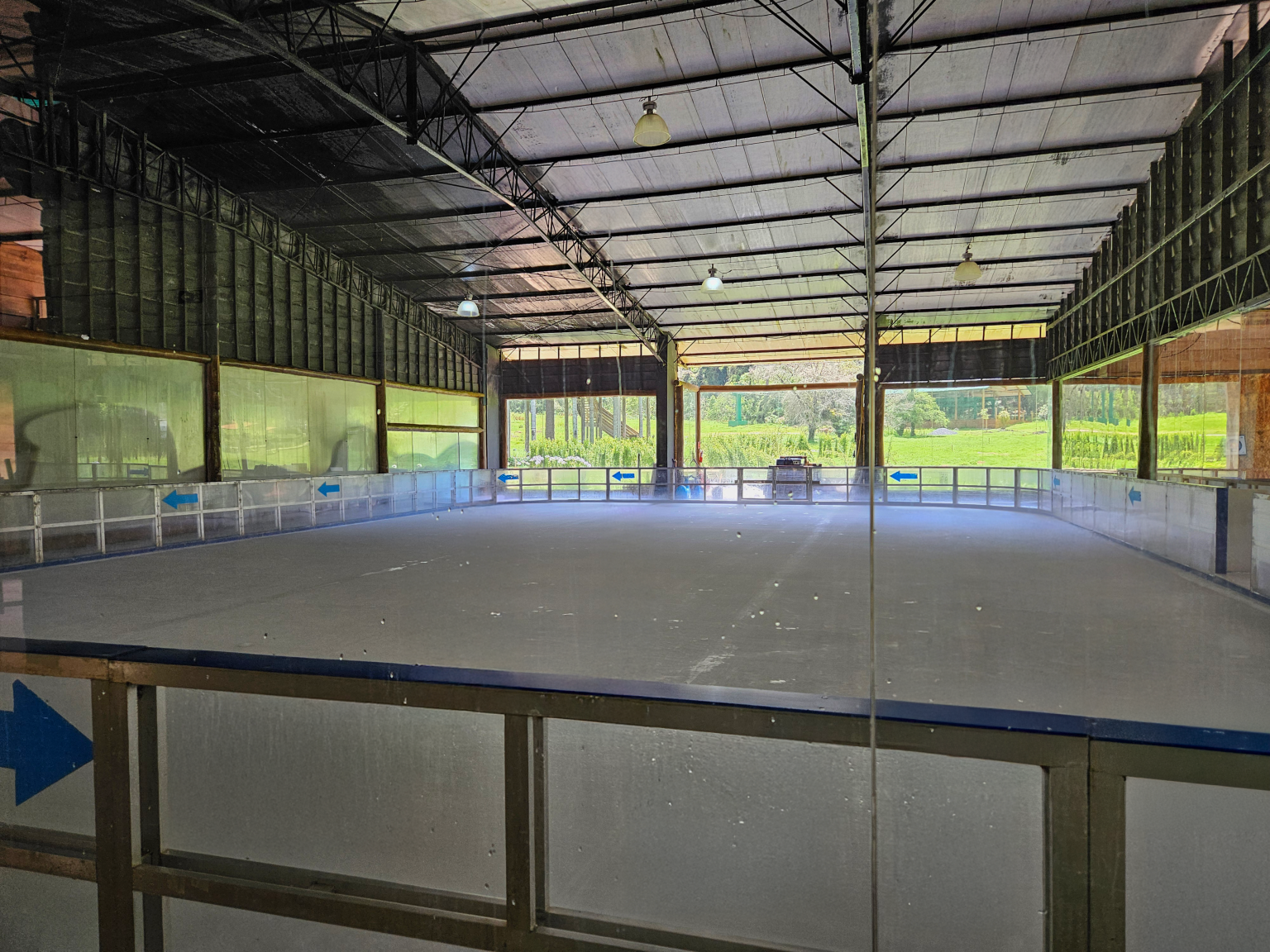 Pista de gelo do Tarundu - Foto Victor Valêncio para Ice Hockey Br (www.icehockey.com.br)