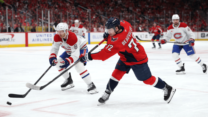 Jogo entre Washington Capitals e Montreal Canadiens – Por: Mike Voge l- WashingtonCaps.com (2025)