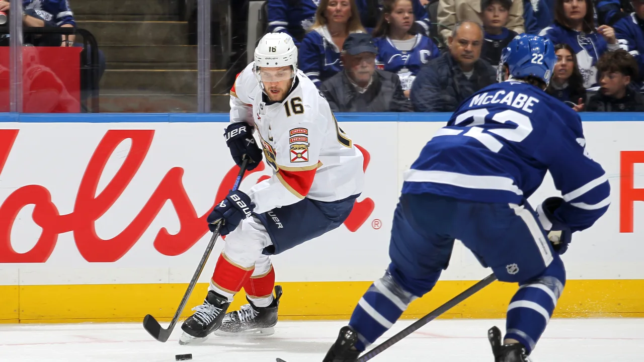 Jogo 7 entre Florida Panthers e Toronto Maple Leafs, em 18/05/2025, em Toronto. – Fonte: NHL (2025)