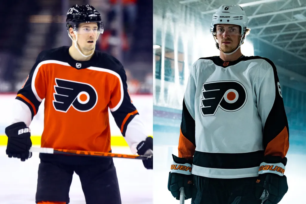 Jersey do Philadelphia Flyers Temporada 2022-2023 – Fonte: Flyers Nation (2022)