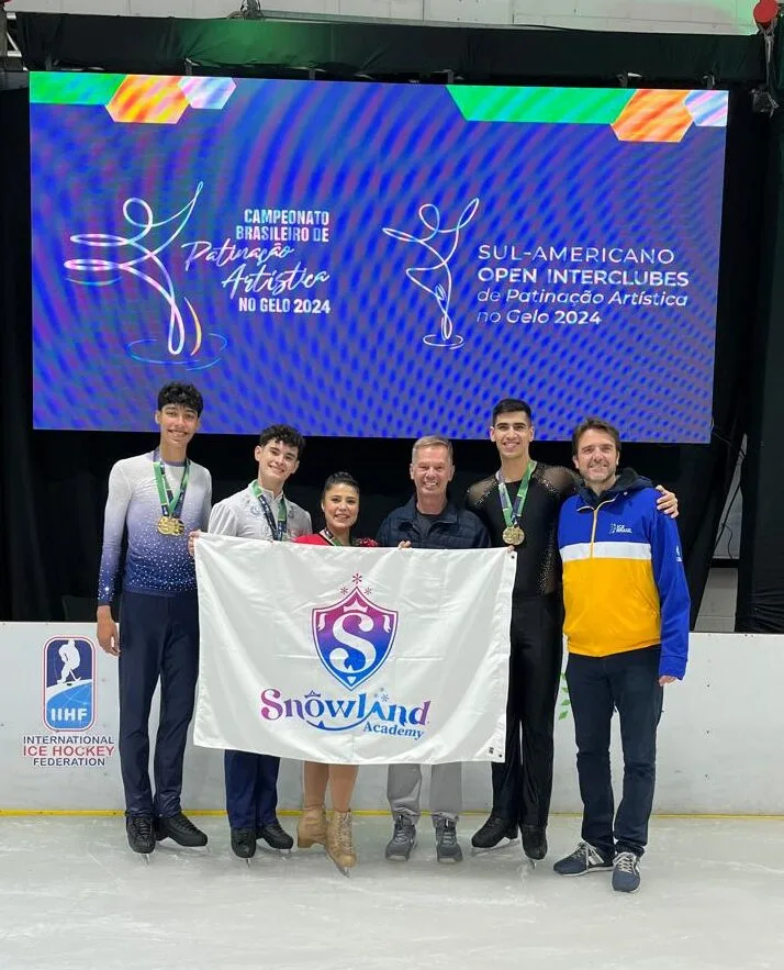 Atletas da Snowland Academy – Fonte: CBDG (2024)