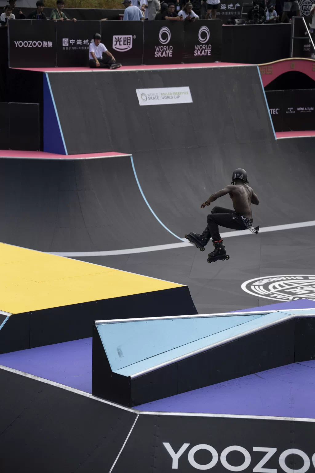 Competidor em torneio de Street – Fonte: World Skate (2024)