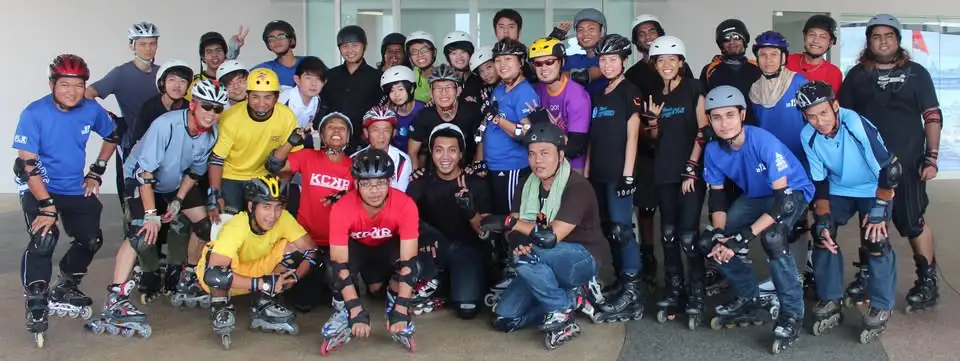 Grupo de patinação Malasya Rollers and Skaters – Fonte: Página do grupo no Facebook (2025)