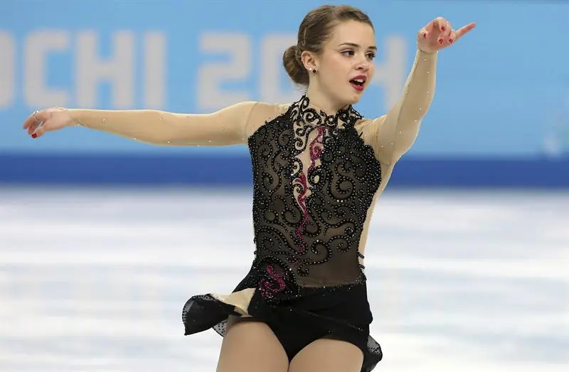 Isadora Williams se apresentando em competição – Foto: Barbara Walton / EFE – Fonte: Gazeta do Povo (2014)