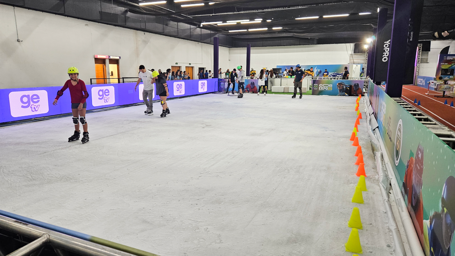 COBEXPO 2025 - Primeira pista de gelo da COB - Foto: Victor Valêncio – Ice Hockey Br (2025)