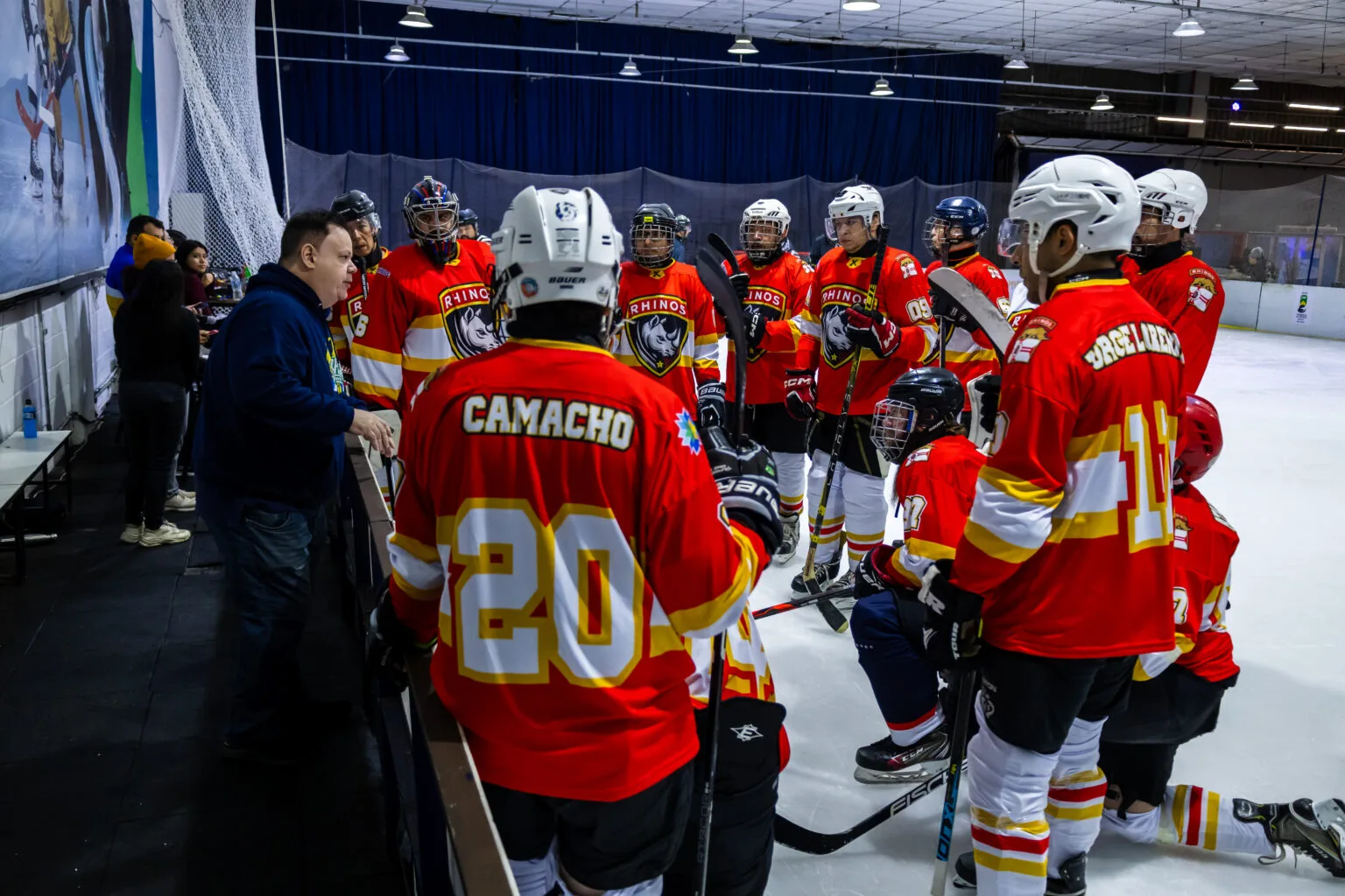 Campeonato Brasileiro de Hockey no Gelo Masculino 2025 – Foto: Pedro Leão Stanischeck para Ice Hockey Br (www.icehockey.com.br)
