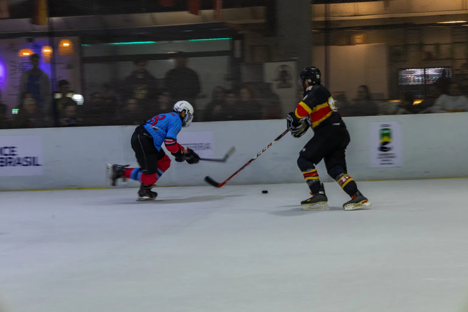 Campeonato Brasileiro de Hockey no Gelo Masculino 2025 – Foto: Pedro Leão Stanischeck para Ice Hockey Br (www.icehockey.com.br)