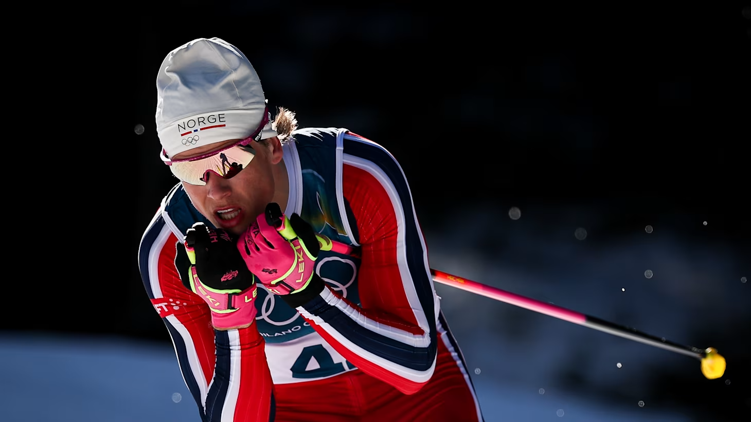 Johannes Høsflot Klæbo ganhador de 6 medalhas de ouro na edição dos jogos olímpicos de Inverno Milano Cortina 2026 - Foto de Alex Pantling/Getty Images – Fonte: Olympics (2026)
