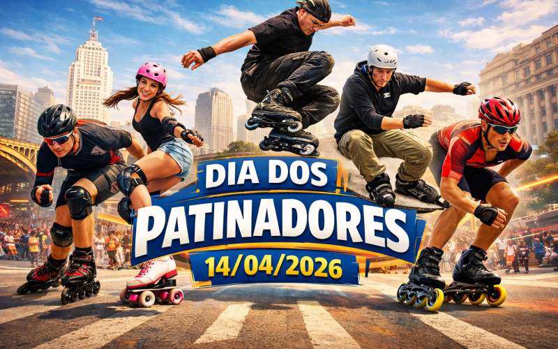 Arte Criada por IA (Chatgpt Plus), em alusão ao dia Internacional dos patinadores.
