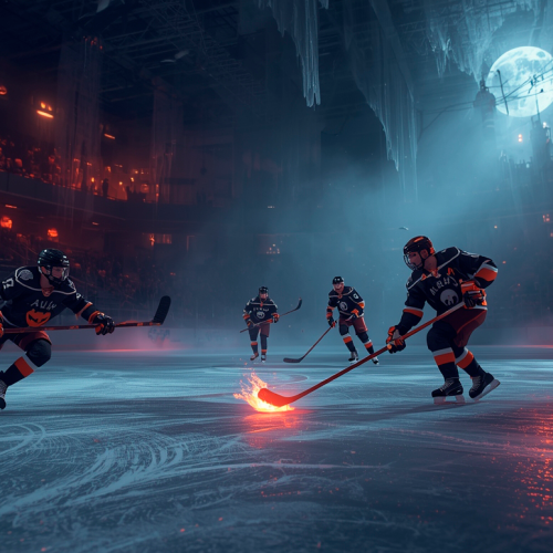 Chamada de Halloween criada por AI – Fonte: www.icegockey.com.br