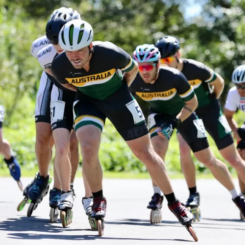 Competição, em equipes, de patinação de velocidade – Fonte Skate Australia (2023)