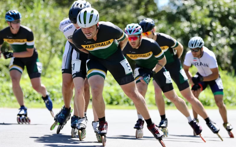 Competição, em equipes, de patinação de velocidade – Fonte Skate Australia (2023)