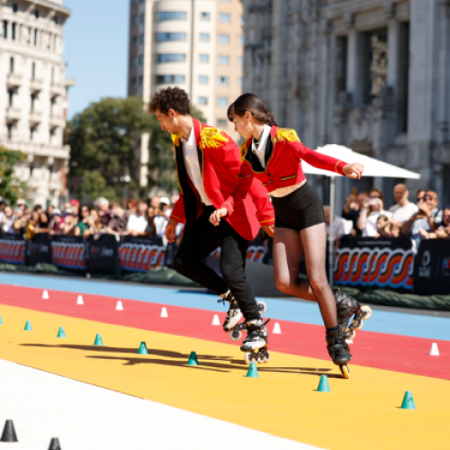 1- Competidores em duplas na copa do mundo de patinação freestyle Milão 2025- Fonte: World Skate (2025)