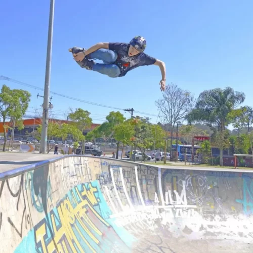 Patinador Danilo Senna - Foto: Cesário Carvalho  @cesario.carvalho – Fonte Be-Mag (2025)