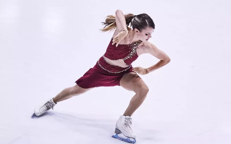 Patinadora Isadora Williams - Foto: Joosep Martinson/ International Skating Union / Getty Images – Fonte: GE Globo (2021)