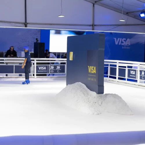 Pista Visa Infinite no Shopping Vila Lobos – Foto: Pedro Stanischesk – Ice Hockey Br (2024)