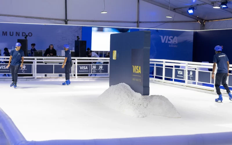 Pista Visa Infinite no Shopping Vila Lobos – Foto: Pedro Stanischesk – Ice Hockey Br (2024)