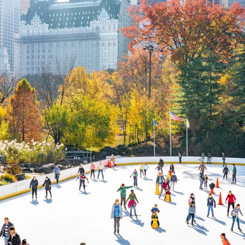 Pista de Gelo do Central Park em Nova York –Por: Elizabeth Meigher Fonte: Questmag (2025)