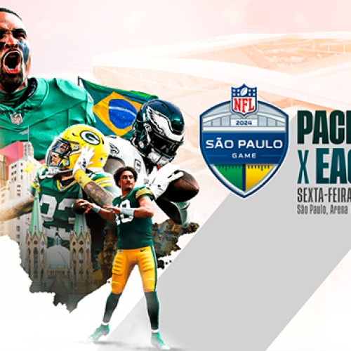 JOGO DA NFL (PACKERS X EAGLES) NO ESTÁDIO DO CORINTHIANS