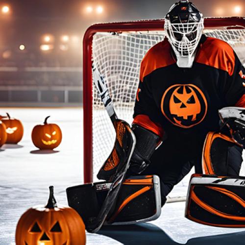 A TRADIÇÃO DO HALLOWEEN NO HOCKEY NO GELO