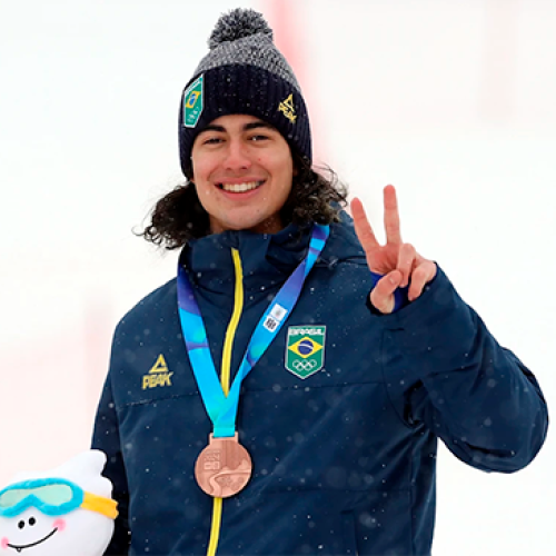 PRIMEIRA MEDALHA BRASILEIRA NOS JOGOS OLÍMPICOS DE INVERNO DA JUVENTUDE GANGWON 2024