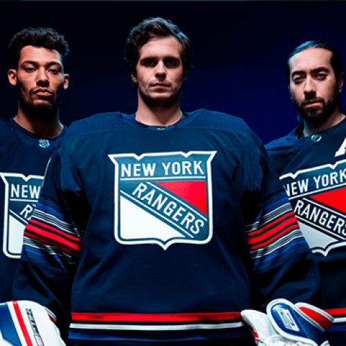 NOVA JERSEY DOS RANGERS