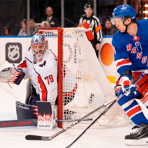 
VARRIDA DO NEW YORK RANGERS SOBRE O WASHINGTON CAPITALS