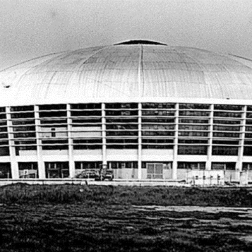 Ginásio do Ibirapuera em 1957 – Fonte: São Paulo in Foco (2020)