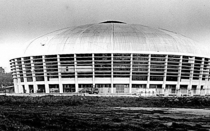 Ginásio do Ibirapuera em 1957 – Fonte: São Paulo in Foco (2020)